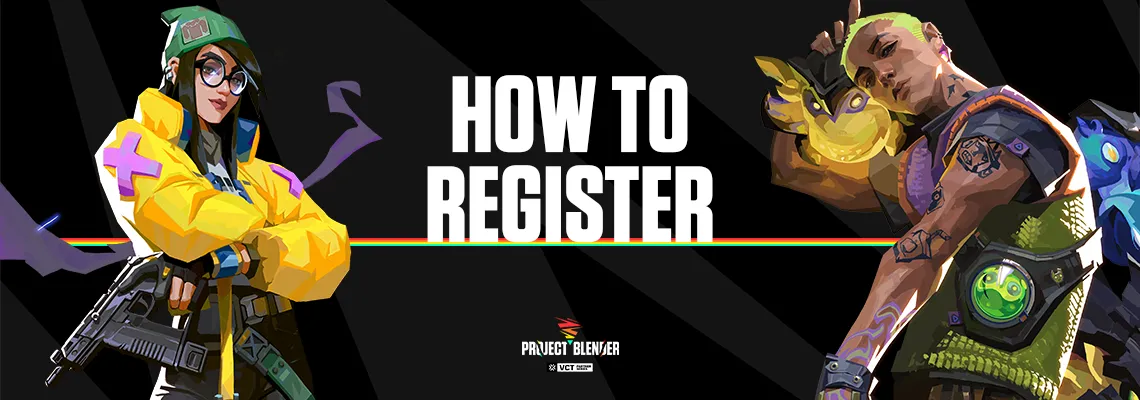 How to register to Project Blender?