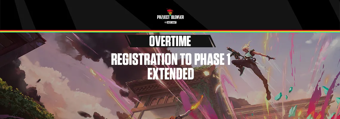 Overtime!  Registration to Phase 1 Extended
