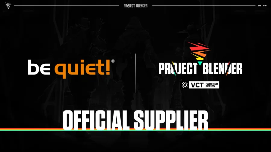 be quiet! joins Project Blender as an Official Supplier